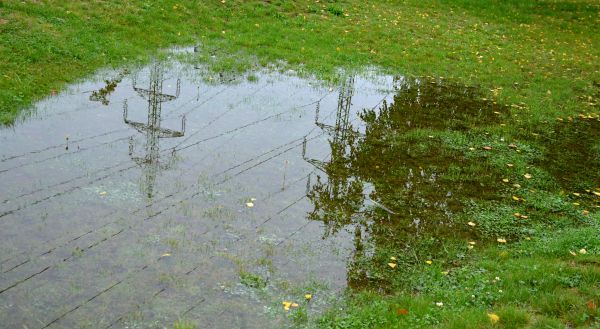 Flooded Yard Drainage Installation in Simpsonville