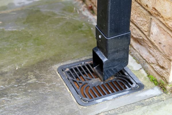 Porch Drainage Installation in Simpsonville