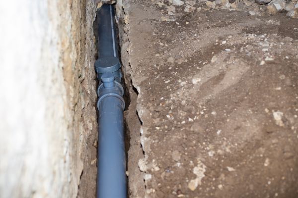 Drain Line Installation in Simpsonville