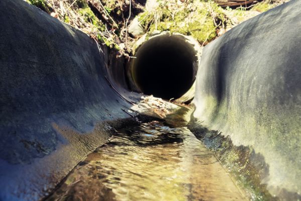 Drainage Swale Installation in Simpsonville