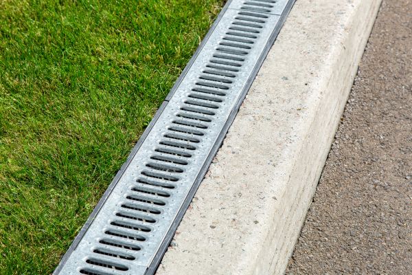 Courtyard Drain Installation in Simpsonville